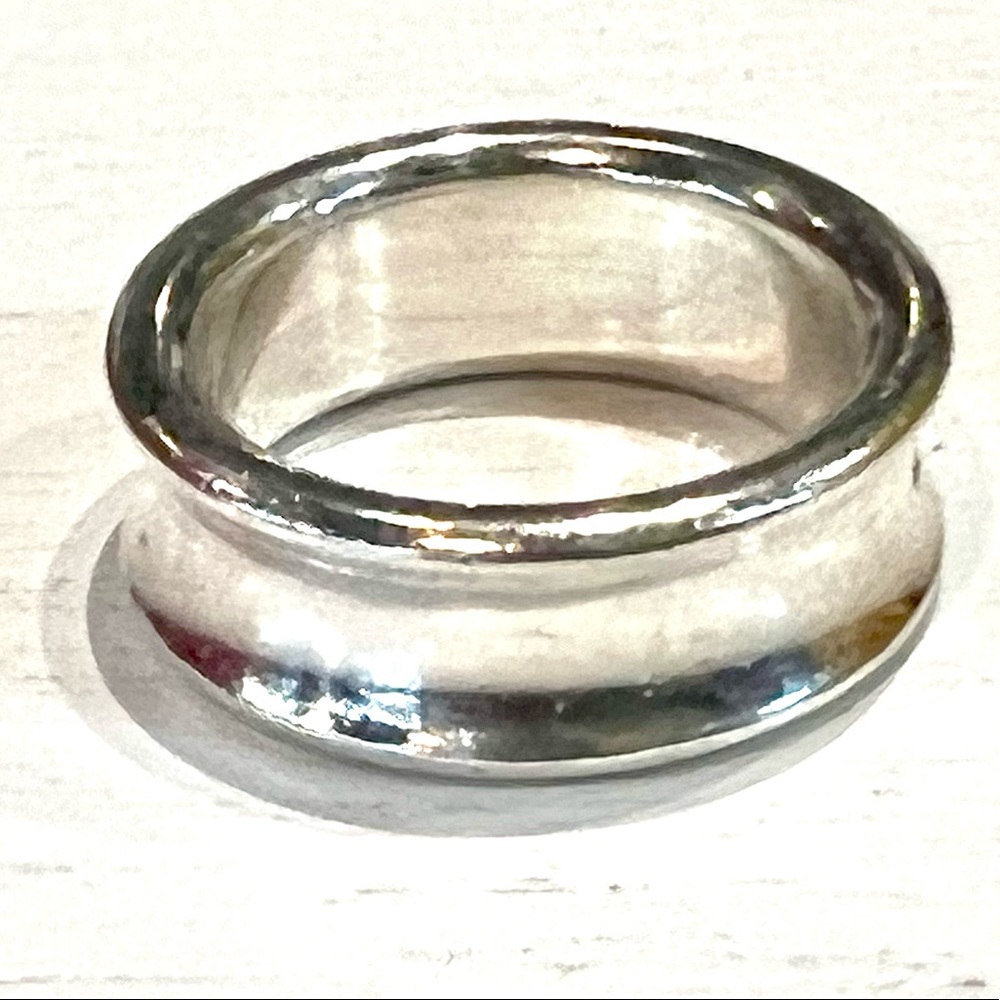 TIFFANY AND COMPANY 1837 STERLING SILVER BAND RING | SIZE 5 - Picture 12 of 12
